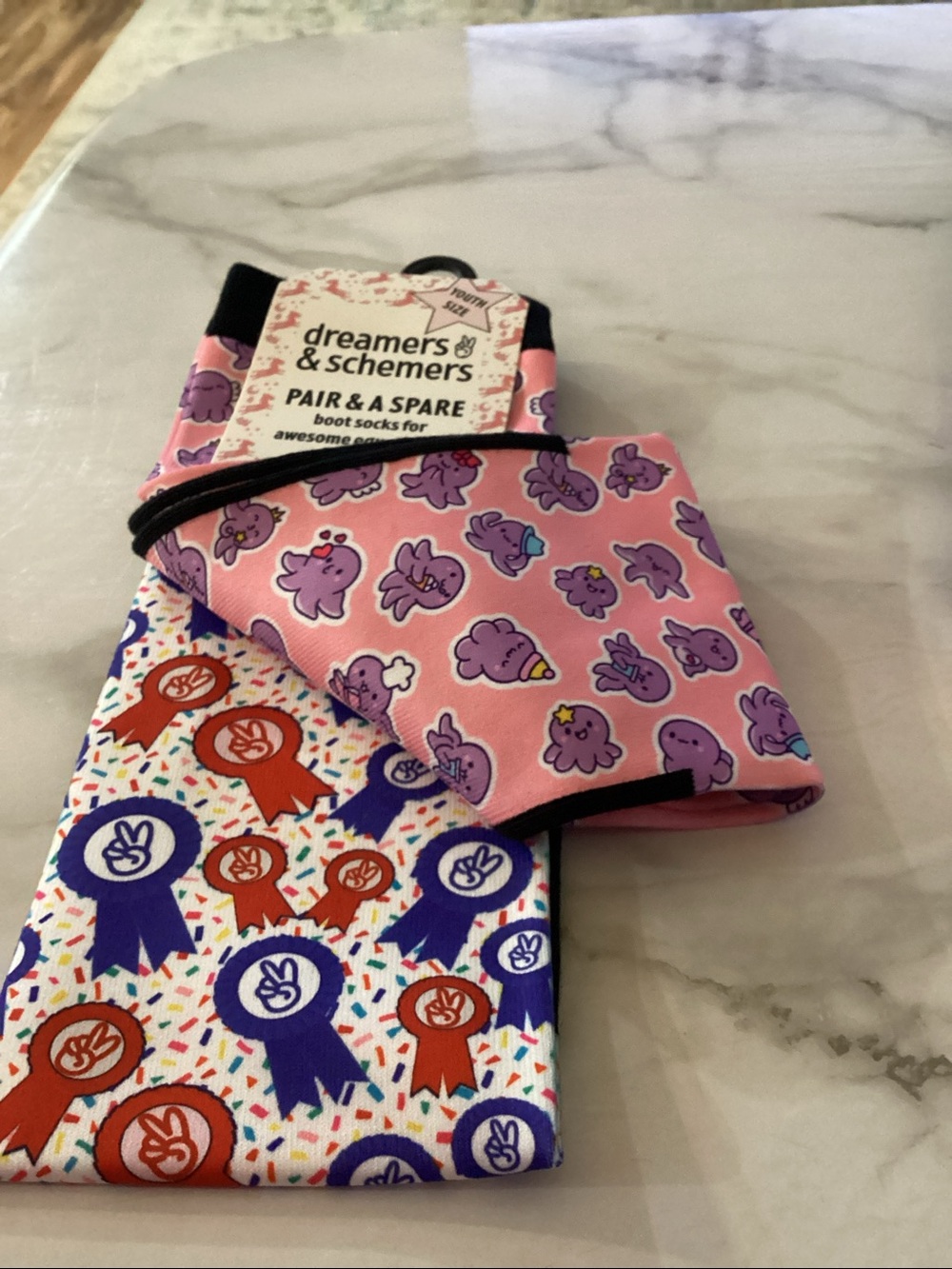 D&S Youth Boot Socks .A Pair and a spare.